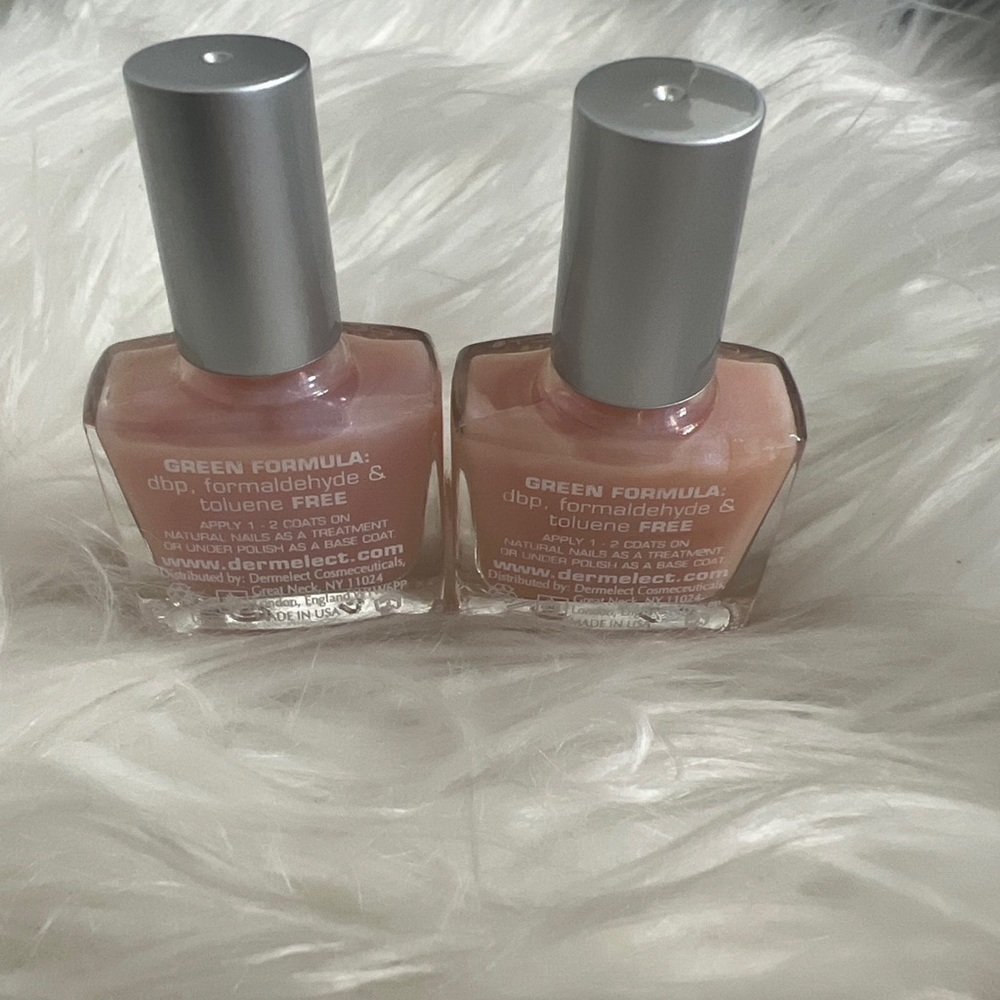 2x Dermelect Makeover Concealing Ridge Filler Peptide Infused Nail Polish - Picture 3 of 4